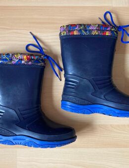 Gummistiefel Gr. 32 dunkelblau, sehr guter Zustand - Wuppertal