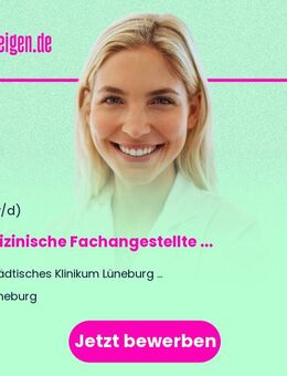 Medizinische Fachangestellte (m/w/d) für die Endoskopie - Lüneburg