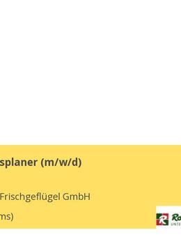 Produktionsplaner (m/w/d) - Haren (Ems)