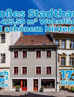 Reuter Immobilien Wohnen, Arbeiten, Leben - Einzigartiges Stadthaus in Toplage von Naumburg - Naumburg (Saale)