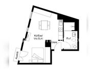 [TAUSCHWOHNUNG] 1 Zimmer Wohnung, 32qm, in ruhiger zentraler Lager - Frankfurt (Main)