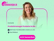 Produktmanager (w/m/d) Produkte im Bereich Bioanalytik, Strahlenschutz, Nuklearmedizin - Ingenieur (Fachrichtung Strahlenschutz, Biotechnologie) o. ä. - Bad Wildbad