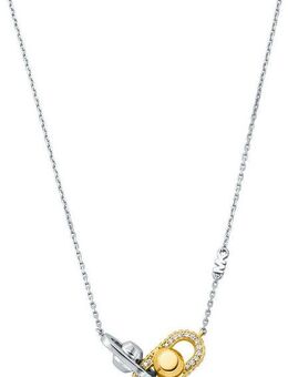 MICHAEL KORS Kette mit Anhänger Schmuck Geschenk Silber 925 Halskette Astor Link, mit Zirkonia (synth)