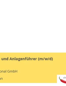 Maschinen- und Anlagenführer (m/w/d) - Putzbrunn
