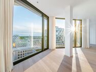 Weiträumiges Studio-Apartment mit Panoramablick über den Hirschgarten im Friends Tower N° 2 - München