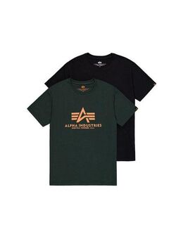 Alpha Industries T-Shirt Basic T-Shirt BL 2 Pack