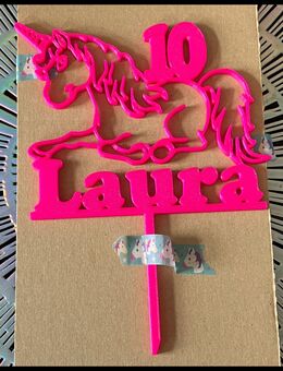Torten Deko | Kindergeburtstag | Einhorn | Cake Topper | NEU - Dresden