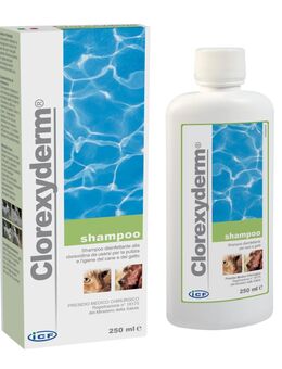 Clorexyderm Shampoo - Haar/Hautpflege - Sparpaket: 2 x 250 ml