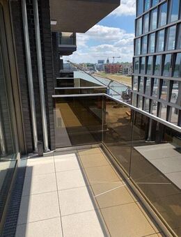 Provisionsfrei, Neubau, Erstbezug, 1-Zimmer Wohnung im 1.OG mit Balkon im Zollhafen - Mainz