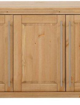 Home affaire Kommode Meliss, aus massiver Kiefer, FSC® zertifiziert, 3-türig, Breite 132 cm