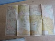 Karte 153 enthält Kriegsschauplätze Suezkanal , Kaukasus , Dardanellen , Balkan , Cyrenaika und ganz Italien , Verlag Ankarstrand Breslau - Berlin