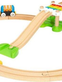 BRIO® Spielzeug-Eisenbahn BRIO® WORLD, Mein erstes Bahn Spiel Set, (Set), Made in Europe, FSC® - schützt Wald - weltweit