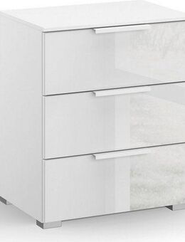 rauch Nachtkommode Skat Meridian, mit 3 Schubladen mit Glasfront in elegantem Design