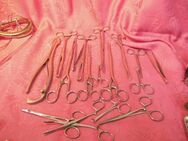 17teiliges Konvolut medizinischer Instrumente aus einer gynäkologischen Praxis - Zeuthen