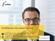 Kreditberater und -analyst (m/w/d) - Augsburg