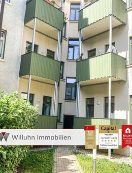 Denkmaljuwel mit Aufzug und Südbalkon | Sanierter Altbau - Leipzig