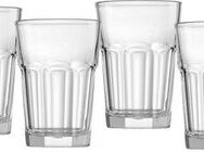 Ritzenhoff & Breker Gläser-Set Riad, Glas, Facetten-Optik, 6-teilig