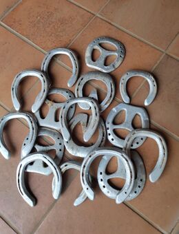 20 gebrauchte Hufeisen Aluminium - Hahnstätten