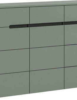 INOSIGN Garderobenschrank REHAT, TOPSELLER!, Breite 120 cm, 3 Türen, 3 Schubkästen, 12 Fächer (1-St., in verschiedenen Farben erhältlich, Platz für ca. 24 Paar Schuhe) Schuhschrank, Kommode, Schuhkommode, Anrichte, Sideboard