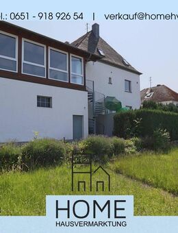 Trier-Mertesdorf: Gepflegtes Wohnhaus mit zwei Wohnenheiten, ca. 250 m² WFL, großem Garten und Parkplätzen - Mertesdorf