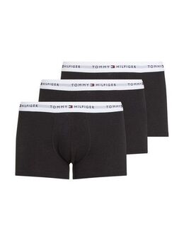 Tommy Hilfiger Underwear Boxer TRUNK 3 PACK (3-St) mit kontrastfarbenem Logobund