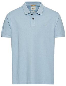 camel active Poloshirt mit Logo-Stickerei