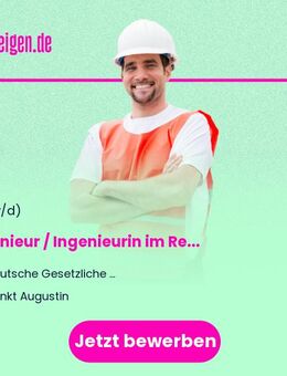 Ingenieur / Ingenieurin (m/w/d) im Referat "Gefahrstoffemission" - Sankt Augustin