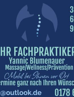 "Ihr Fachpraktiker" mobile Massage, Wellness & Prävention - Aschaffenburg