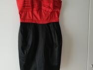 H+M Abendkleid Gr. 38 rot / schwarz - Hamburg