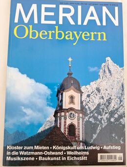Merian Oberbayern Merian-Hefte Reise Reisemagazin Reiseführer Reisezeitschrift - Essen