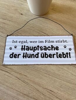 METALLSCHILD HUND - Hagen (Teutoburger Wald)