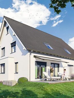 Doppelhaushälfte - Rechte Seite - Erstbezug - Neubau mit Carport und komplett Schlüsselfertig - Bodenseenähe - Uhldingen-Mühlhofen