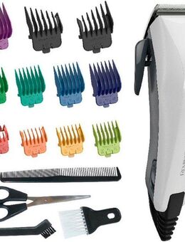 Remington Haarschneider Colour Cut HC5035, netzbetriebener, selbstschärfende Edelstahlklingen,16 teiliges Zubehör