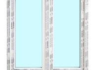 Kunststofffenster Fenster auf Lager abholbar 120x130 cm 2-flg. 3-fach Verglasung - Essen