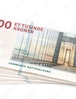 1000(Schein )dänische Krone gegen 100 € - Hannover Misburg-Anderten