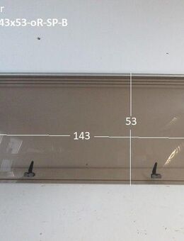 Hobby Wohnwagenfenster Parapress gebraucht ca 143 x 53 SONDERPREIS (ohne Rahmen) zB 610 Prestige D2162 PPRG-RX (bauchig) - Schotten Zentrum