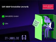 SAP ABAP Entwickler (m/w/d) - Ulm