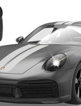 Jamara RC-Auto Deluxe Cars, Porsche 911 Sport Classic 1:16, grau - 2,4 GHz, mit LED-Lichtern