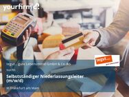 Selbstständiger Niederlassungsleiter (m/w/d) - Frankfurt (Main)