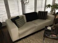 Ledersofa RIVOLTA weiss - Friedrichshafen