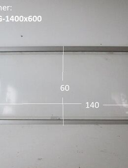 Wohnwagenfenster Resartglas D-15 10 ca 140 x 60 gebraucht Fendt / Tabbert (klar mit Alu-Rahmen) - Schotten Zentrum