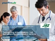 Teamleitung Arbeitsmedizin / Ltd. Betriebsärztin / Betriebsarzt (w/m/x) - Bielefeld
