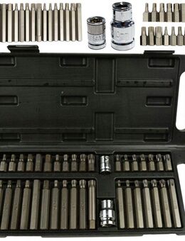 BIT SATZ MIT IMBUS TORX-SCHLÜSSELN 40 Teilig mit Adapter für Ratsche Steckschlüssel - Wuppertal