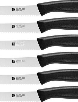 Zwilling Brotzeitmesser Twin Grip (6 Stück), Nitrostahl