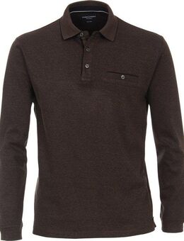 CASAMODA Langarm-Poloshirt CASAMODA Polo-Shirt Langarm gestreift