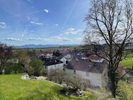 Attraktives und sonniges Baugrundstück mit Gebirgsblick in Hanglage in Aßling (Landkreis Ebersberg) - Aßling