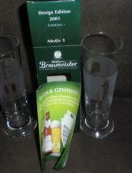 Biergläser Wüllners Braumeister Limitiert 2005 Brauerei Wüllner Bielefeld - Bottrop