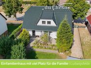 Stilvolles Einfamilienhaus, im Grünen, auf einem schönen 1.500m² Grundstück, direkt am Feld - Ludwigsfelde