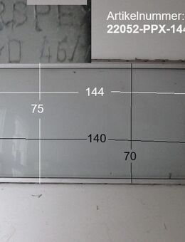 Wohnwagenfenster PERSPEX ca 144 x 75, D40, klar, gebraucht (zB Hymer/Fendt/Tabbert) - Schotten Zentrum