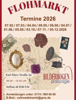 Trödelmeile in der Bilderbogenpassage in Neuruppin - Oranienburg